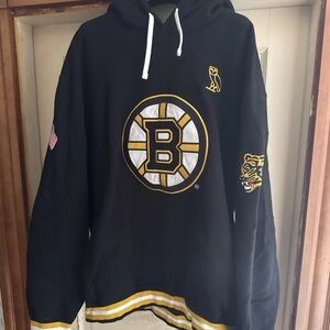 Boston Bruins ovo  Black and Gold sweatshirt xxl